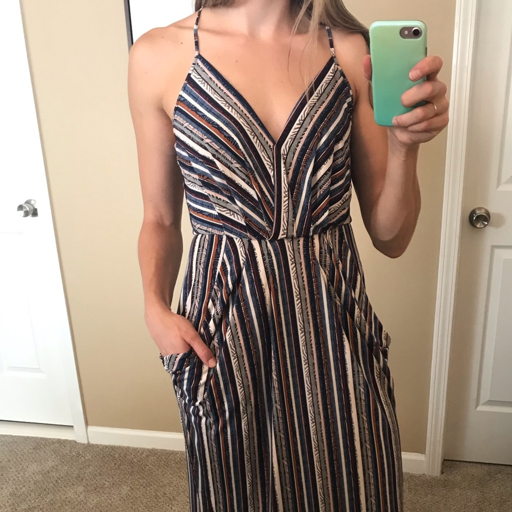 BCBG Generation Midi Dress with Pockets size small